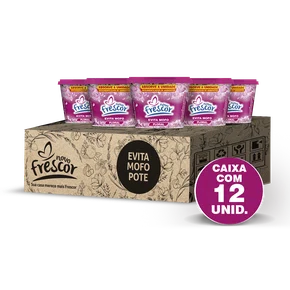 Evita Mofo Floral Novo Frescor - Pote 80g - Caixa com 12UN