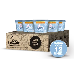 Evita Mofo Neutro Novo Frescor - Pote 80g - Caixa com 12UN
