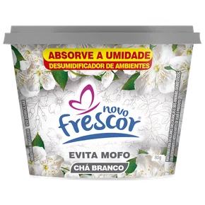 Evita Mofo Pote Chá Branco | Novo Frescor  | 80G