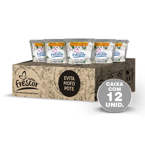 Evita Mofo Pote Chá Branco 80G | Caixa com 12 unidades