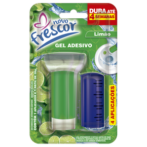 Gel Adesivo Sanitário Limão | 4 Aplicações | Com Aplicador | 28g