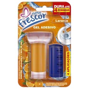 Gel Adesivo Sanitário Laranja | 4 Aplicações | Com Aplicador | 28g