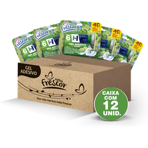 Gel Adesivo Citrus com Aplicador - 6 aplicações - 38g - caixa com 12un