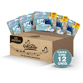 Gel Adesivo Marine com Aplicador - 6 aplicações - 38g - caixa com 12un