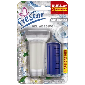 Gel Adesivo Sanitário Chá Branco | 4 Aplicações | Com Aplicador | 28g