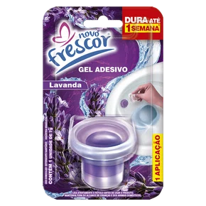 Gel Adesivo Sanitário Lavanda Novo Frescor | 1 Aplicação | Com Aplicador | 7g | Unidade