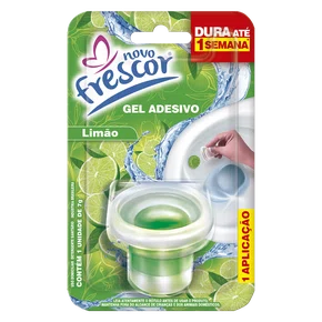 Gel Adesivo Sanitário Limão Novo Frescor | 1 Aplicação | Com Aplicador | 7g | Unidade