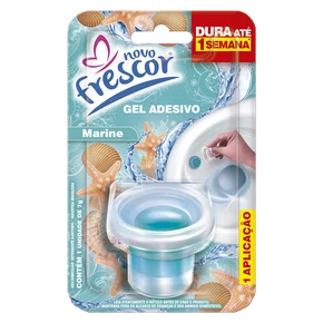 Gel Adesivo Sanitário Marine Novo Frescor | 1 Aplicação | Com Aplicador | 7g | Unidade