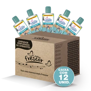 Limpador Perfumado Concentrado Marine | Caixa com 12 unidades | 140ml