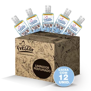 Limpador Perfumado Concentrado Algodão | 120ml | Caixa com 12UN
