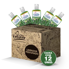 Limpador Perfumado Concentrado Capim Limão 120ml | Caixa com 12 UN