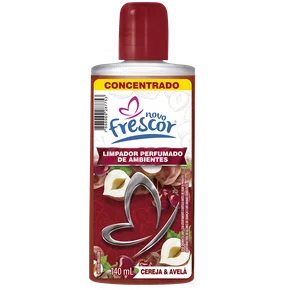 Limpador Perfumado Concentrado Cereja & Avelã | Novo Frescor |140ml