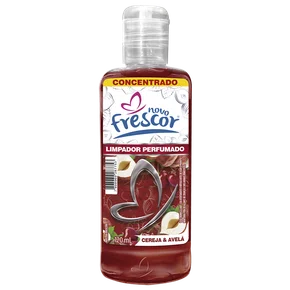 Limpador Perfumado Concentrado Cereja e Avelã | Novo Frescor | 120 ml