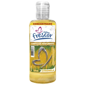 Limpador Perfumado Concentrado Citronela | Novo Frescor | 120 ml