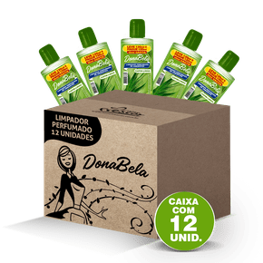 Limpador Perfumado Concentrado DonaBela Capim Limão 130ml cx c/12un