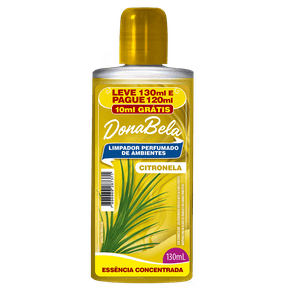Limpador Perfumado Concentrado DonaBela Citronela 130ml - Unidade