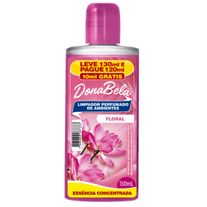Limpador  Perfumado  Concentrado  DonaBela  Floral  130ml - Unidade