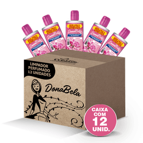 Limpador Perfumado Concentrado DonaBela Floral 130ml cx c/12un