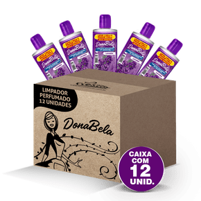 Limpador Perfumado Concentrado DonaBela Lavanda 130ml cx c/12un