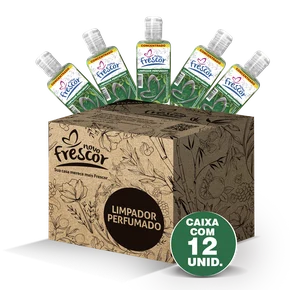 Limpador Perfumado Concentrado Eucalipto 120ml | Caixa com 12 UN