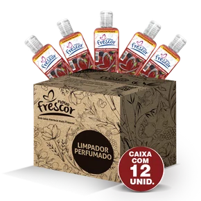 Limpador Perfumado Concentrado Frutas Vermelhas 120ml | Caixa com 12 UN