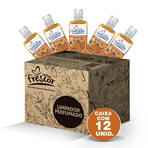 Limpador Perfumado Concentrado Laranja 120ml | Caixa com 12 UN