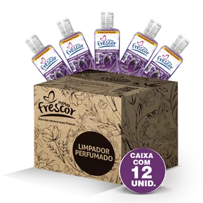 Limpador Perfumado Concentrado Lavanda120ml | Caixa com 12 UN