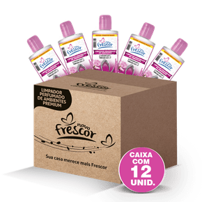Limpador Perfumado Premium Floral Novo Frescor 140ml cx c/12