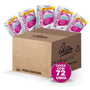 Pedra Sanitária Floral - Caixinha 22g - Caixa com 72 unidades