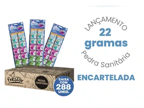 Pedra Sanitária Mista Novo Frescor | Caixa com 288 unidades | 22G