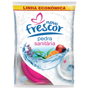 Pedra Sanitária Tutti-Frutti Novo Frescor - 18gramas - Unidade
