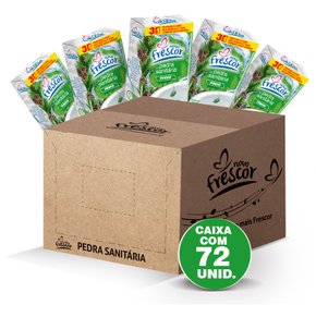 Pedra Sanitária Pinho - Caixinha 22g  - Caixa com 72 unidades