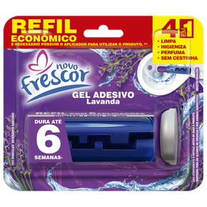 Refil Gel Adesivo Lavanda Novo Frescor - 6 aplicações 38g
