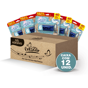 Refil Gel Adesivo Marine - 6 aplicacões - 38g - cx com 12un