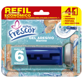 Refil Gel Adesivo Marine Novo Frescor - 6 aplicações 38g
