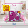 Bloco Sanitário Triplo para Caixa Acoplada Floral 45g caixa com 24x03