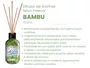 Difusor de Aromas Bambu | Caixa com 12 unidades | 100ml Novo Frescor
