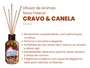 Difusor de Aromas Cravo & Canela | Varetas | Novo Frescor | 100ml