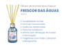 Difusor de Aromas Varetas Frescor das Águas Novo Frescor 100ml