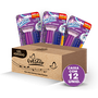 Gel adesivo c/ aplicador - 4 aplic. 28g lavanda cx c/ 12 un