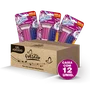 Gel Adesivo Sanitário Floral | 4 Aplicações | com Aplicador | 28g | Caixa com 12unidades