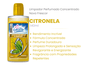 Limpador Perfumado Concentrado Citronela 140ml caixa c/12un
