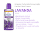 Limpador Perfumado Premium de Lavanda Novo Frescor 140ml cx c/12