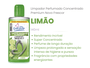 Limpador Perfumado Premium de Limão Novo Frescor 140ml